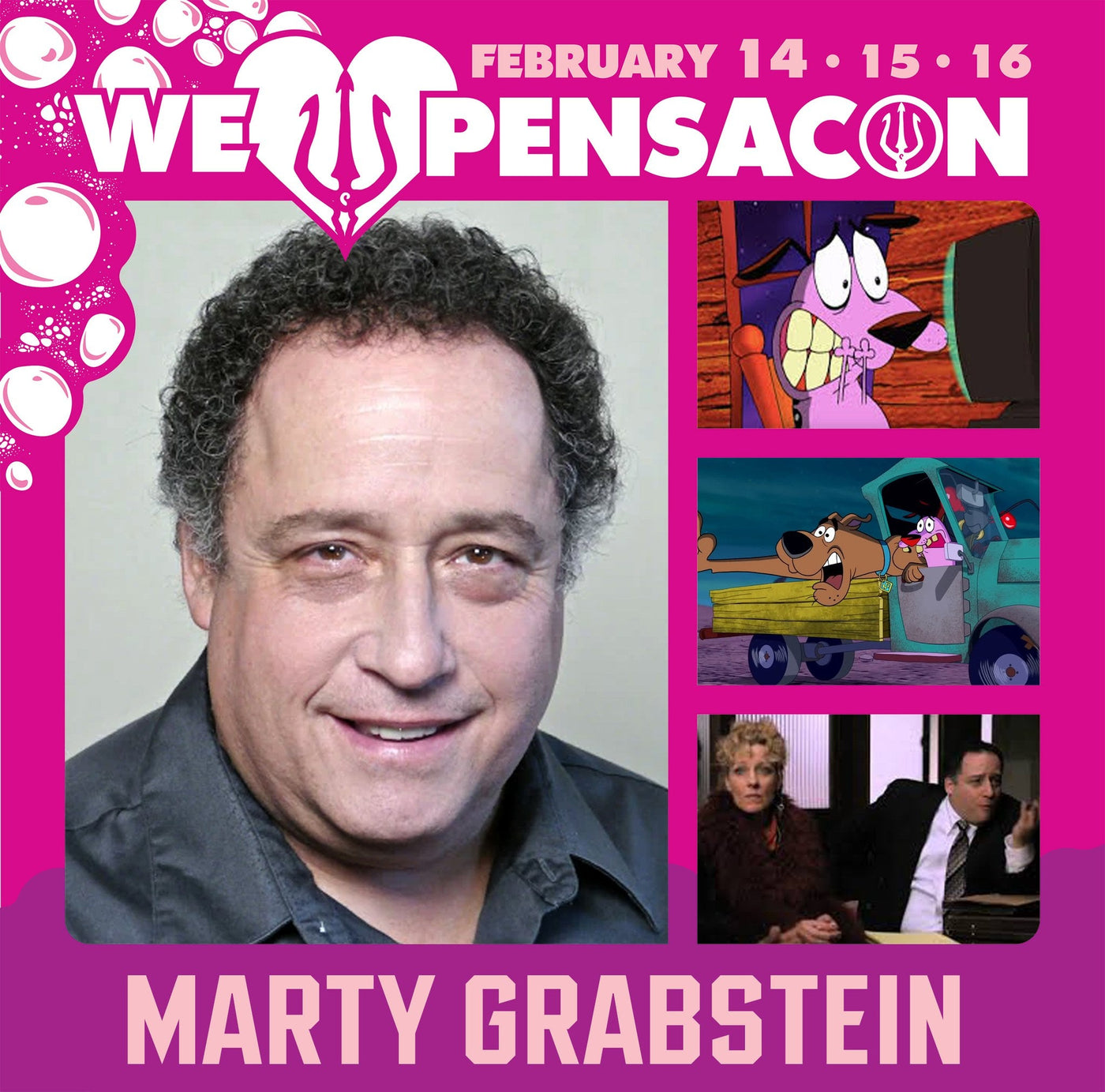 Marty Grabstein Official Autograph Mail-In Service - Pensacon 2025