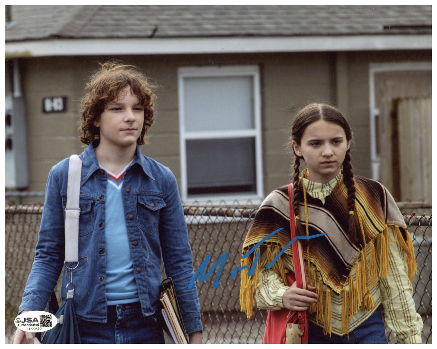 Mason Thames Signed 8x10 Photo The Black Phone Autographed JSA COA