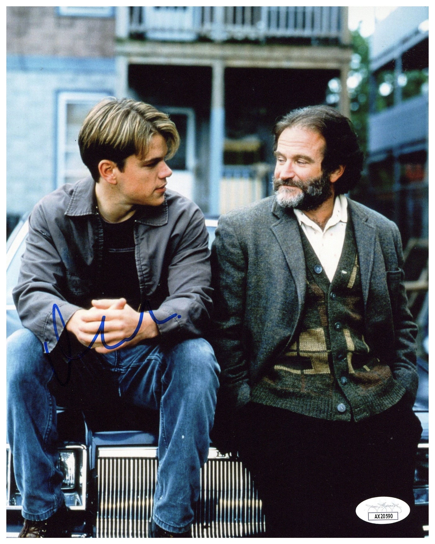 Matt Damon Signed 8x10 Photo Good Will Hunting Autographed JSA COA #3