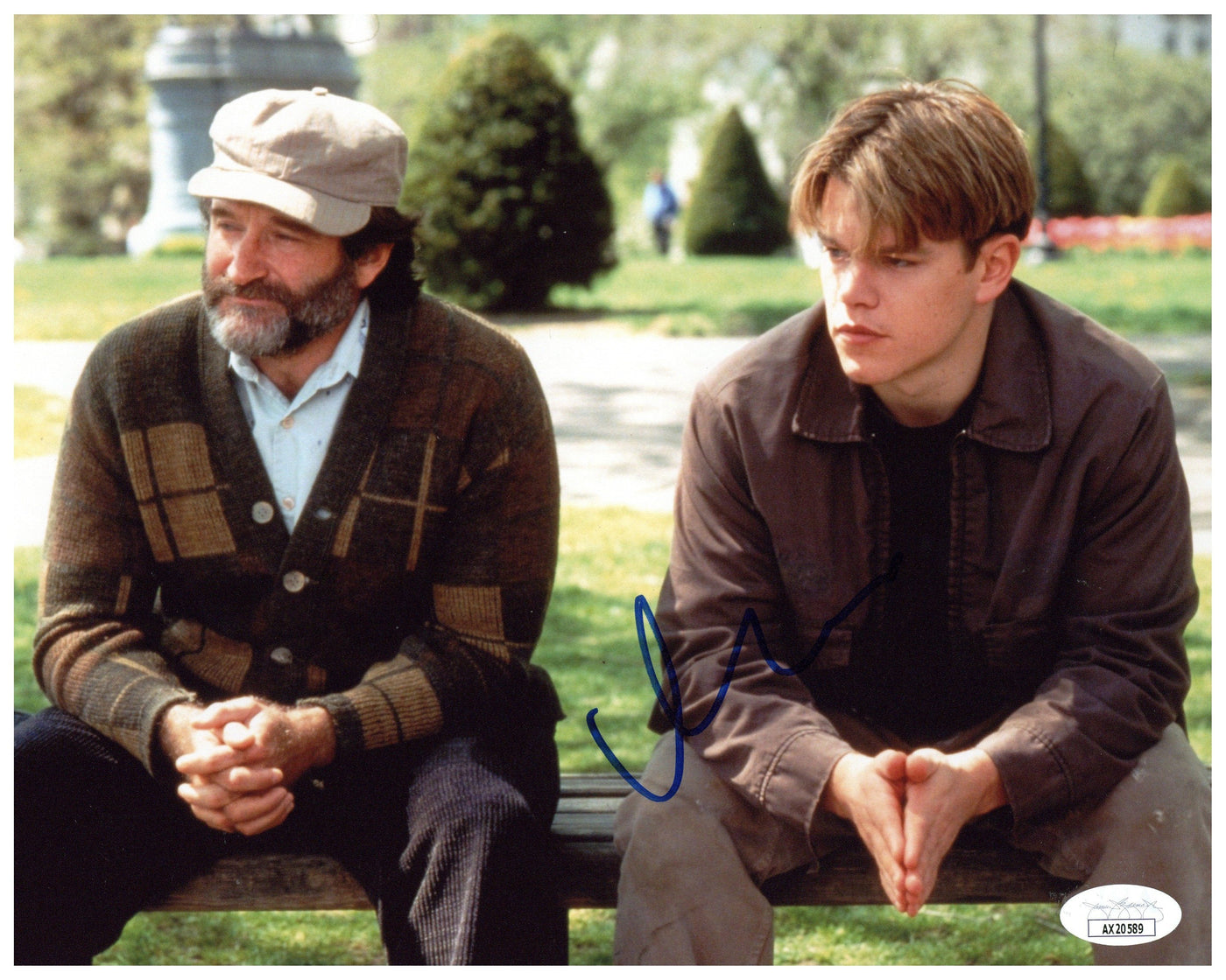 Matt Damon Signed 8x10 Photo Good Will Hunting Autographed JSA COA #4