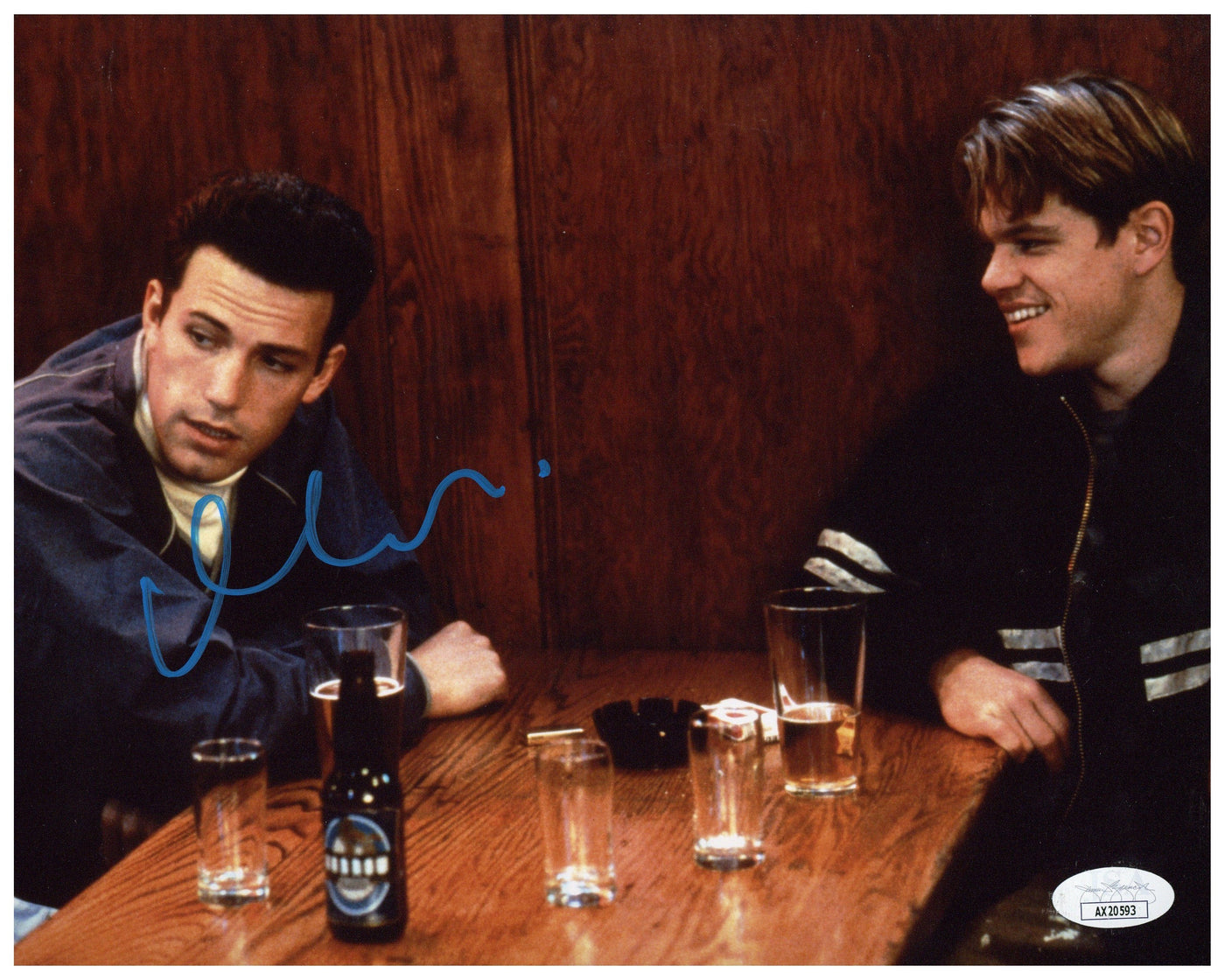 Matt Damon Signed 8x10 Photo Good Will Hunting Autographed JSA COA