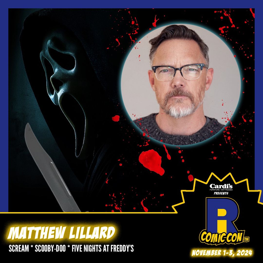 Matthew Lillard Official Autograph Mail-In Service - Rhode Island Comic Con 2024