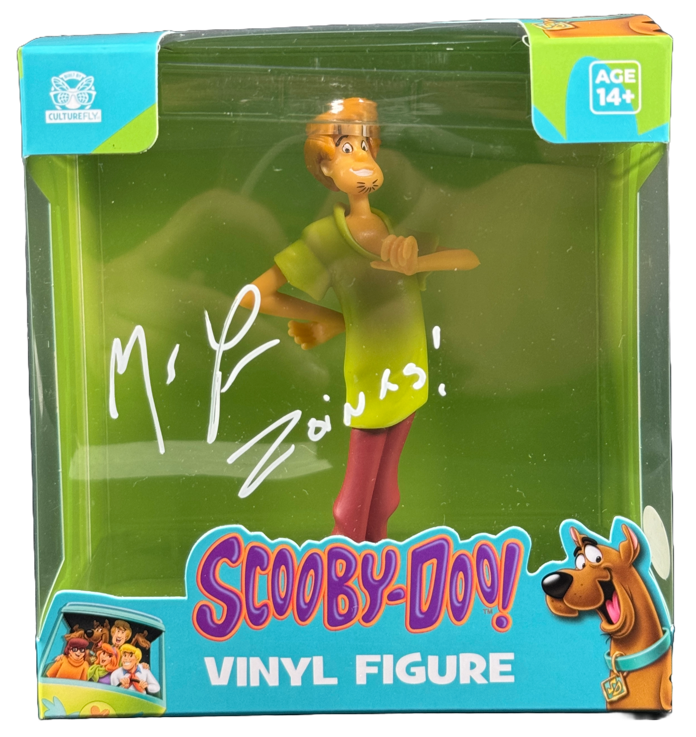 Matthew Lillard Signed Culture Fly Scooby-Doo Vinyl Figure Autographed JSA COA