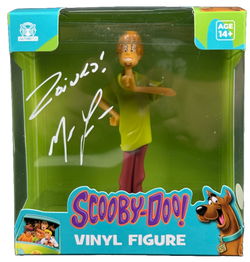 Image of Matthew Lillard Signed Culture Fly Scooby-Doo Vinyl Figure Autographed JSA COA