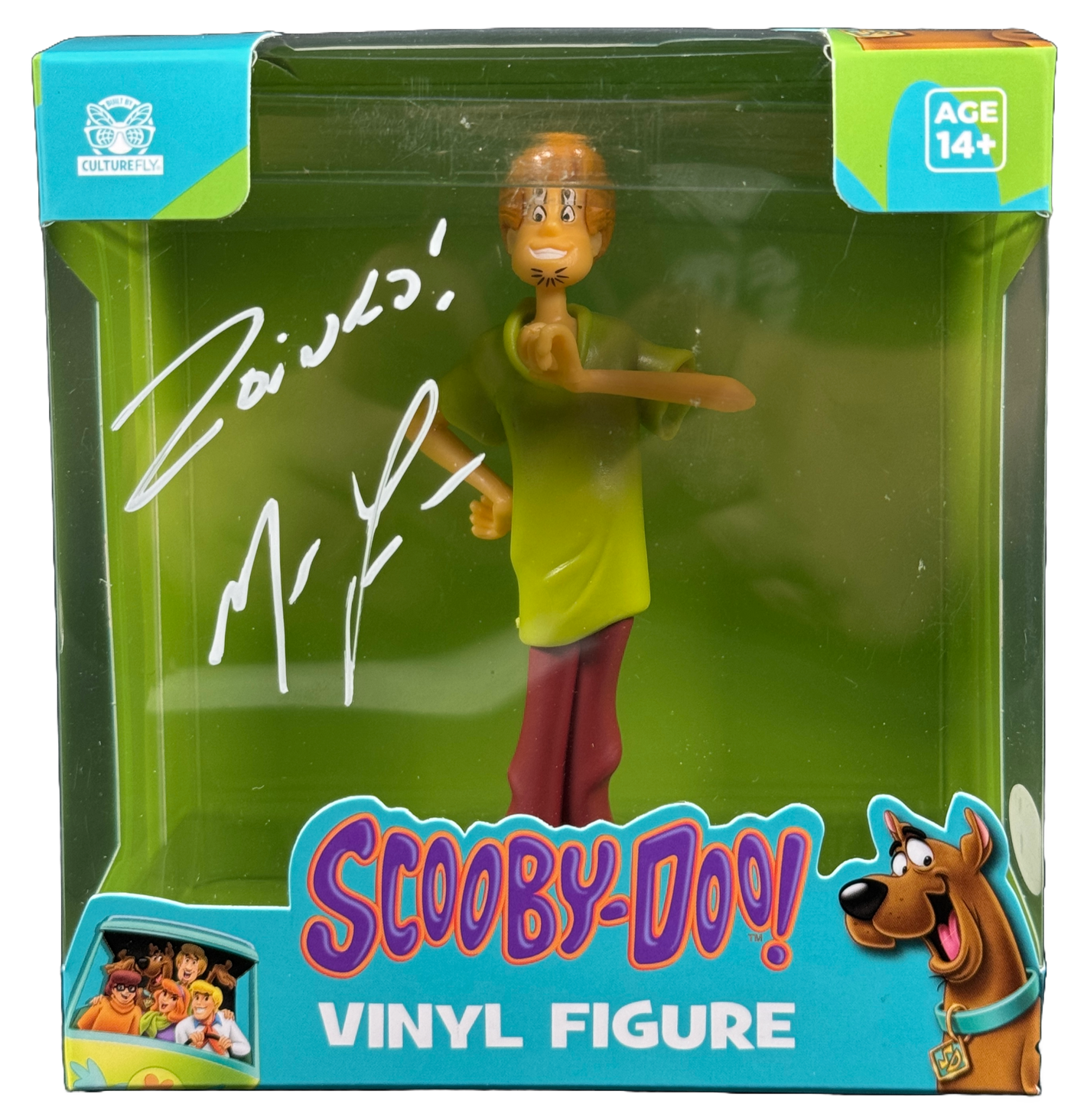 Matthew Lillard Signed Culture Fly Scooby-Doo Vinyl Figure Autographed JSA COA