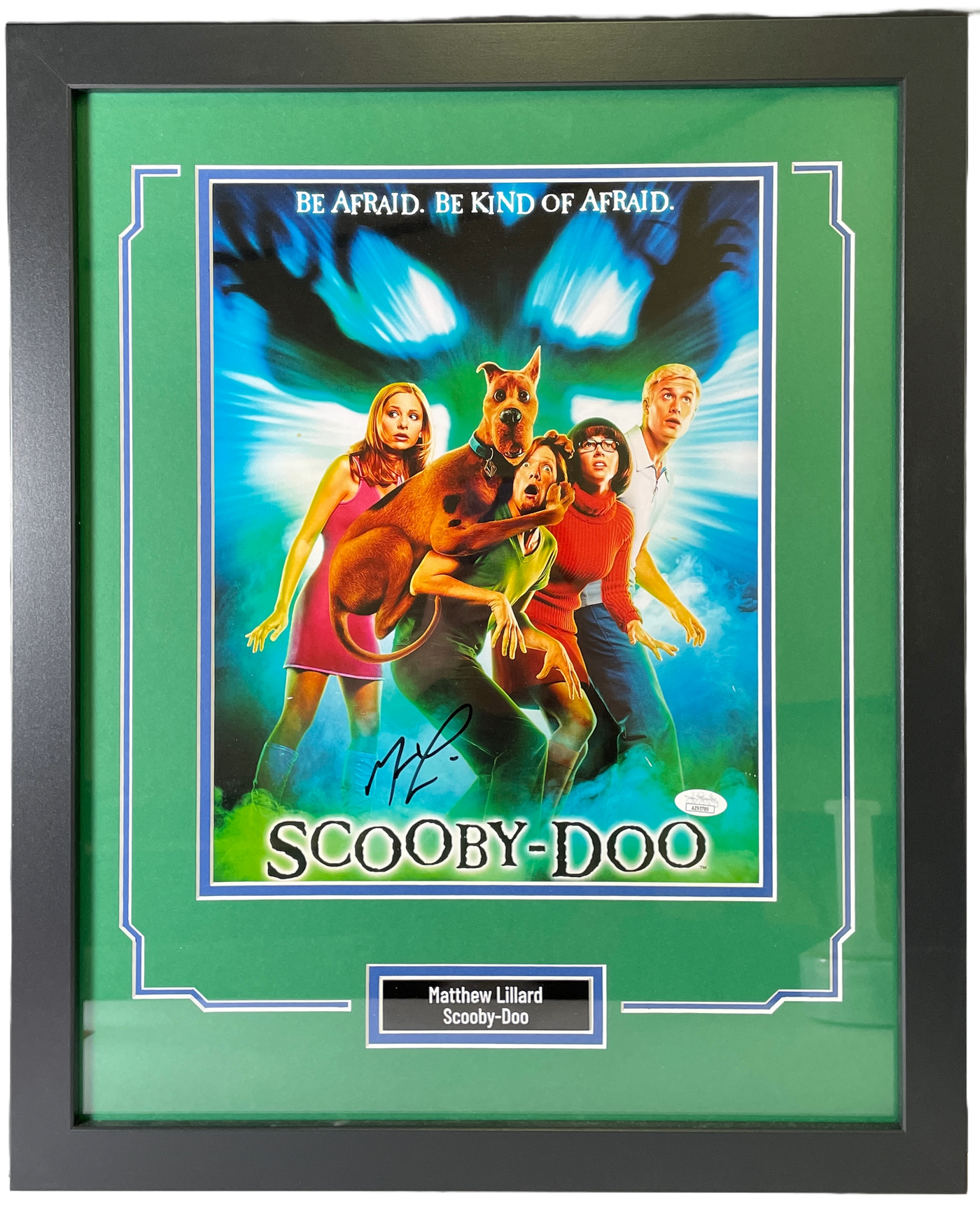 Matthew Lillard Signed Custom Framed 11x14 Photo Scooby-Doo Autographed JSA COA