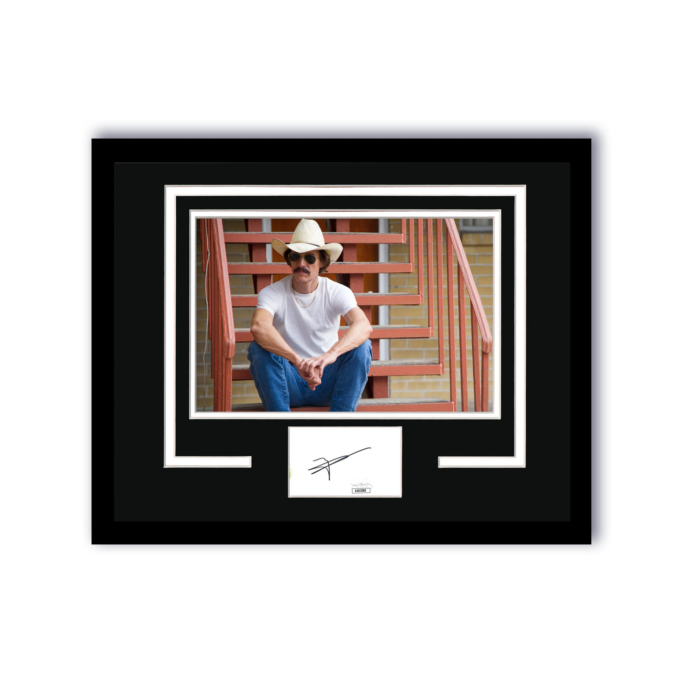 Matthew McConaughey Dallas Buyers Club Signed 11x14 Framed Autographed JSA COA