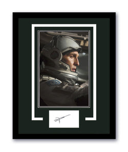 Image of Matthew McConaughey Interstellar Signed 11x14 Framed Autographed ACOA COA 3