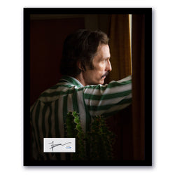 Image of Matthew McConaughey Signed Cut Custom Framed 11x14 Dallas Buyers Club Auto ACOA
