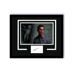 Image of Matthew McConaughey True Detective Signed 11x14 Framed Autographed ACOA COA