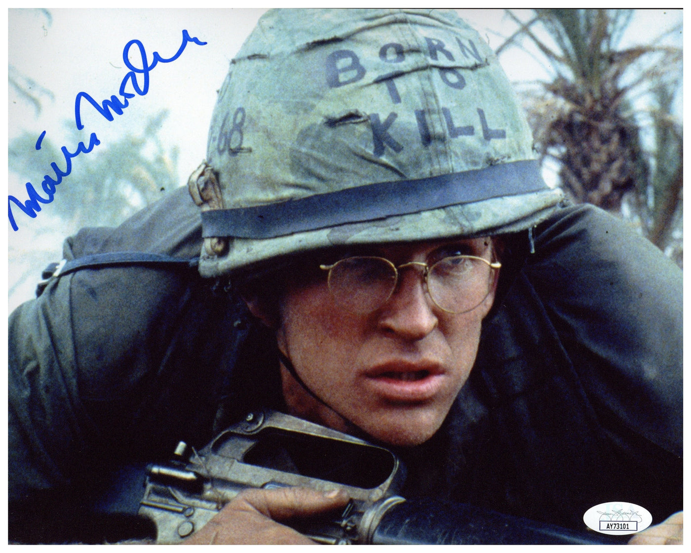 Matthew Modine Signed 8x10 Photo Full Metal Jacket Autographed JSA COA