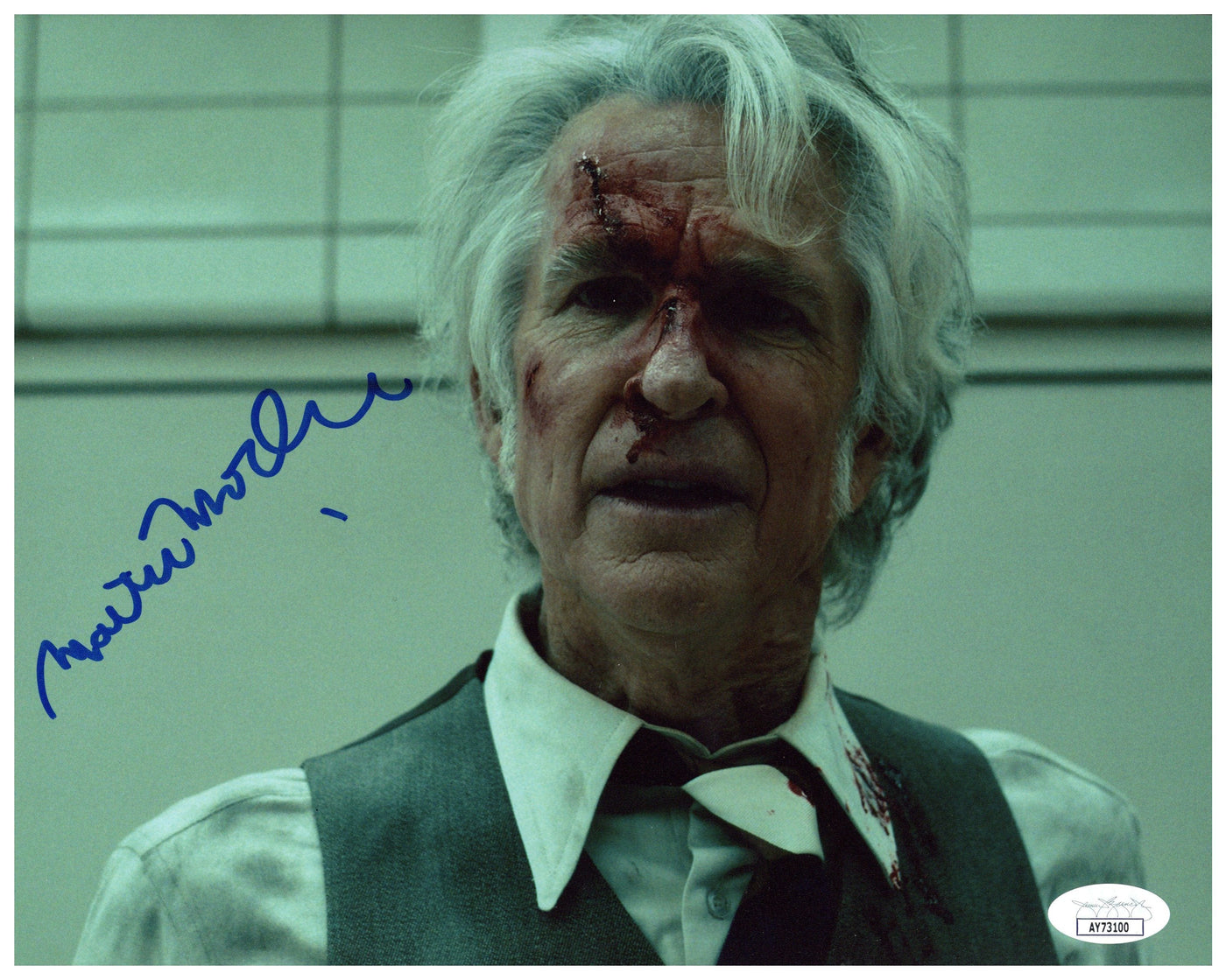 Matthew Modine Signed 8x10 Photo Stranger Things Papa Autograph JSA COA