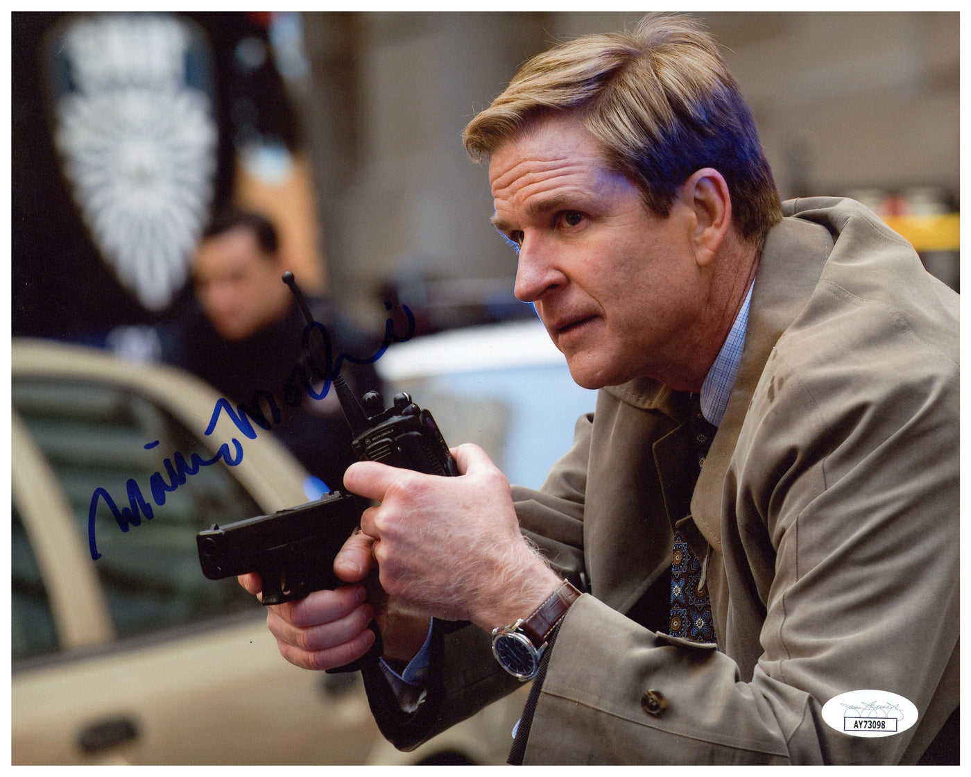 Matthew Modine Signed 8x10 Photo The Dark Knight Rises Autographed JSA COA