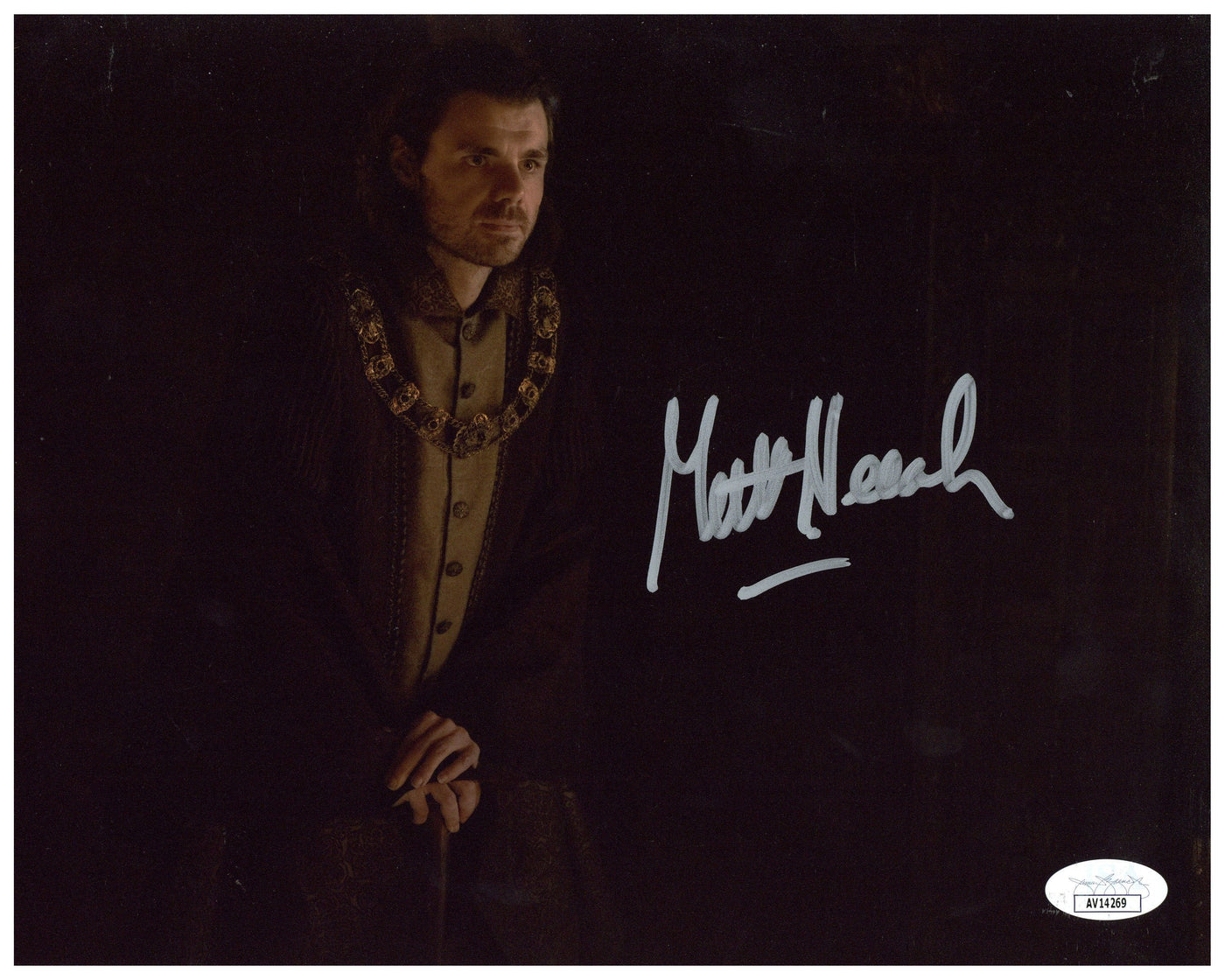 Matthew Needham Signed 8x10 Photo House of the Dragon LARYS STRONG JSA COA 2