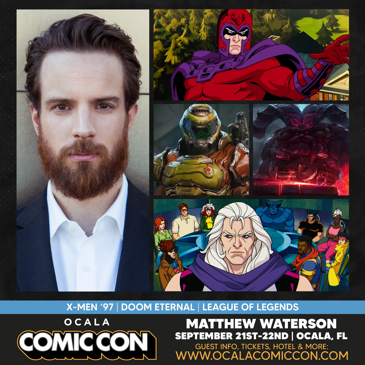 Matthew Waterson Official Autograph Mail-In Service - Ocala Comic Con 2024