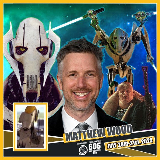 Matthew Wood Official Autograph Mail-In Service - Voices Against Cancer 605 Con 2024