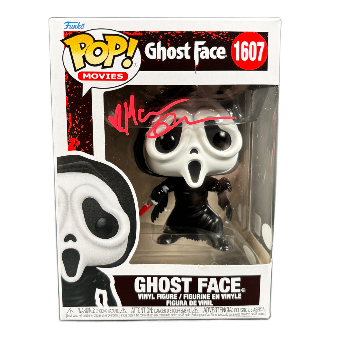 McKenna Grace Signed Funko POP Scream Ghostface Autographed JSA COA