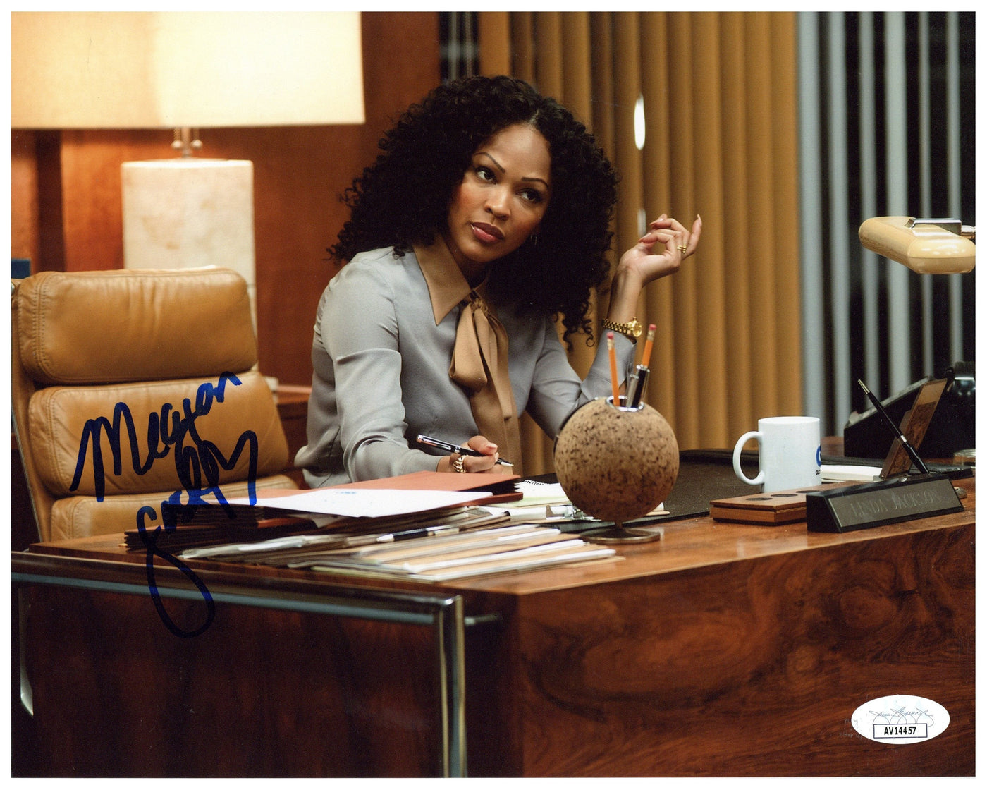 Meagan Good Signed 8x10 Photo Anchorman 2: The Legend Continues Autographed JSA