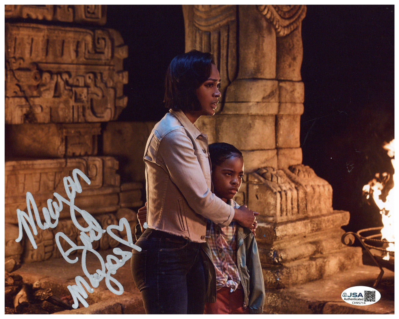 Meagan Good Signed 8x10 Photo Day Shift Autographed JSA COA