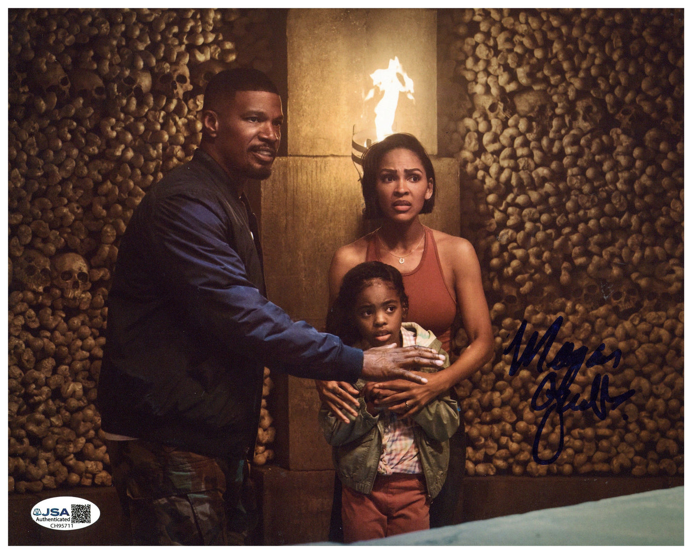 Meagan Good Signed 8x10 Photo Day Shift Autographed JSA COA 3