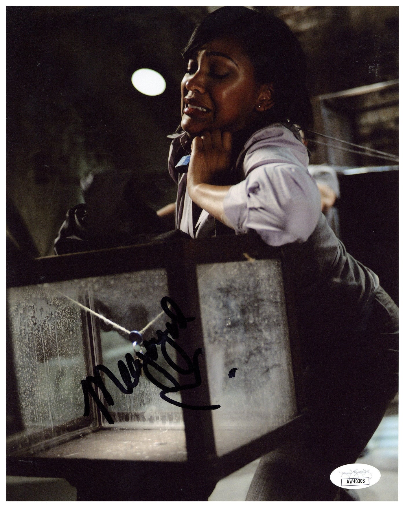 Meagan Good Signed 8x10 Photo SAW Jigsaw Autographed Horror JSA COA