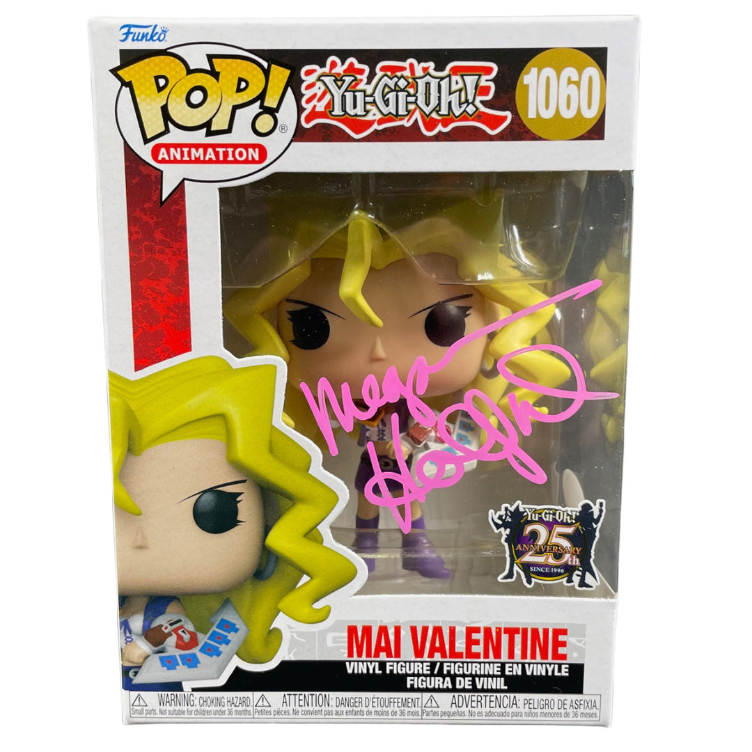 Megan Hollingshead Signed Funko POP Yu-Gi-Oh! Mai Valentine