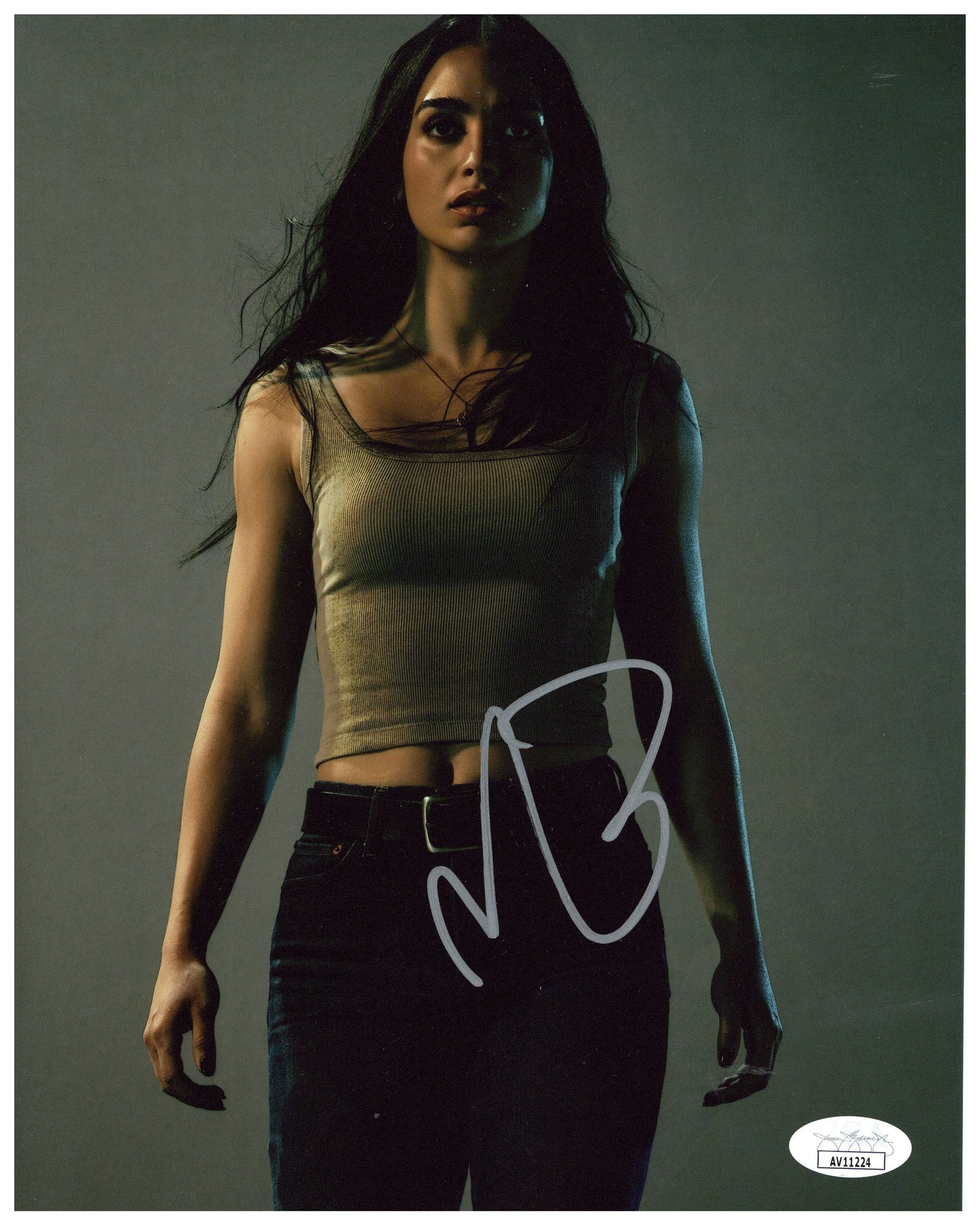 Melissa Barrera Signed 8x10 Photo Scream Ghost Face Autographed JSA COA #5