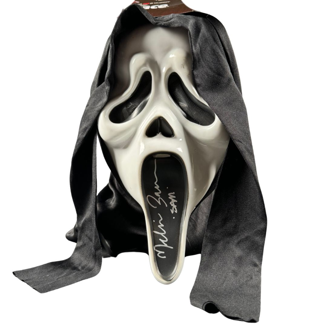 Melissa Barrera Signed Scream Ghostface Mask Autographed JSA COA
