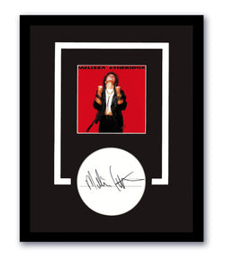 Image of Melissa Etheridge Signed Cut Framed Music Wall Display JSA COA