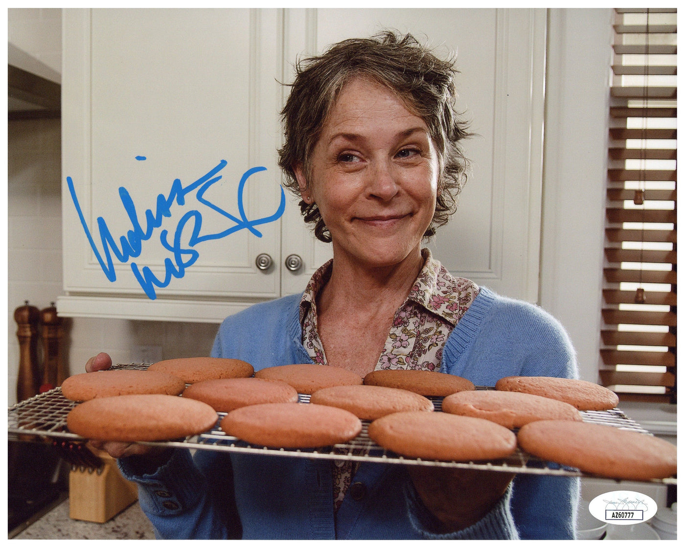 Melissa McBride Signed 8x10 Photo The Walking Dead Carol Peletier JSA COA #4