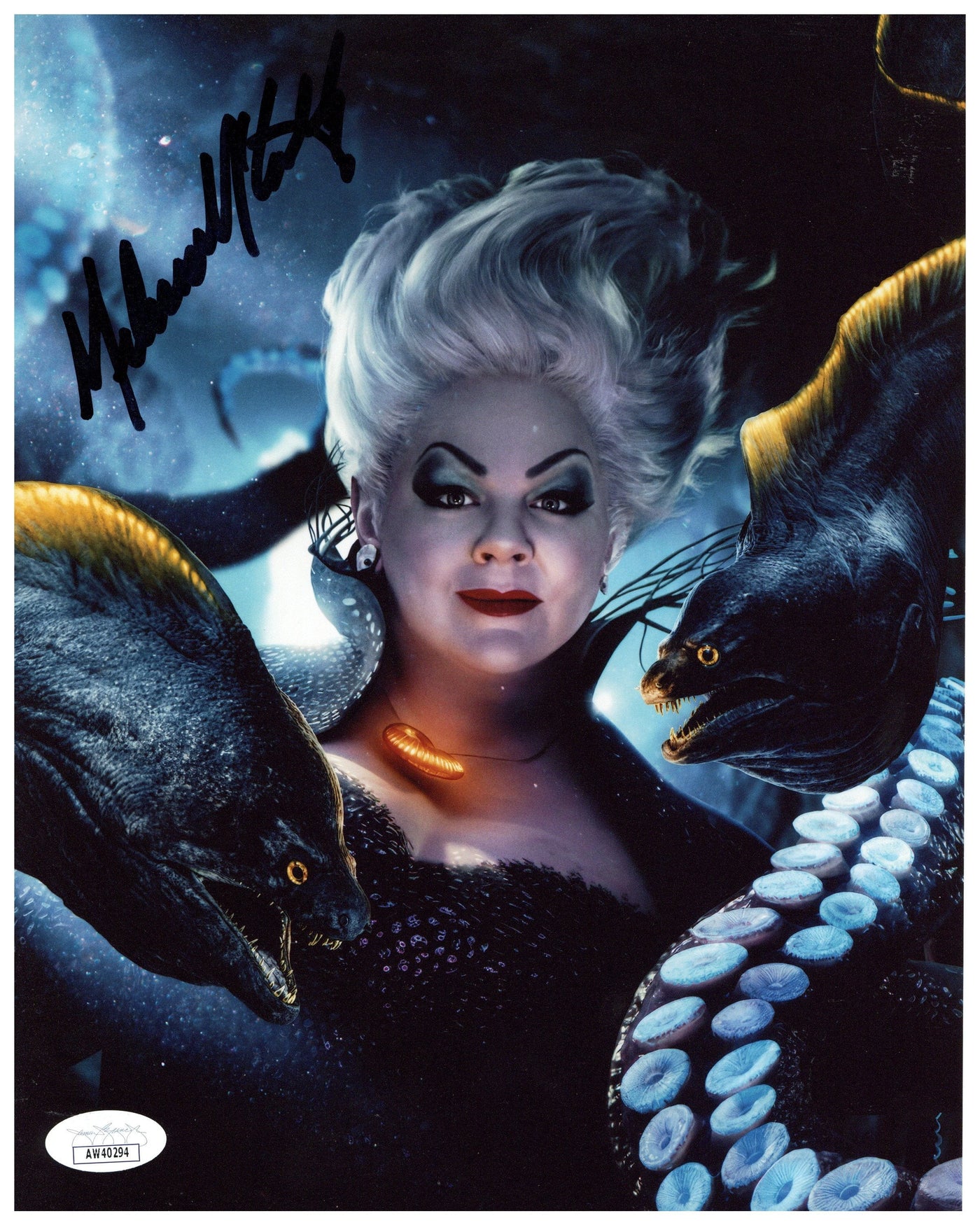 Melissa McCarthy Signed 8x10 Photo The Little Mermaid Autographed JSA COA #4