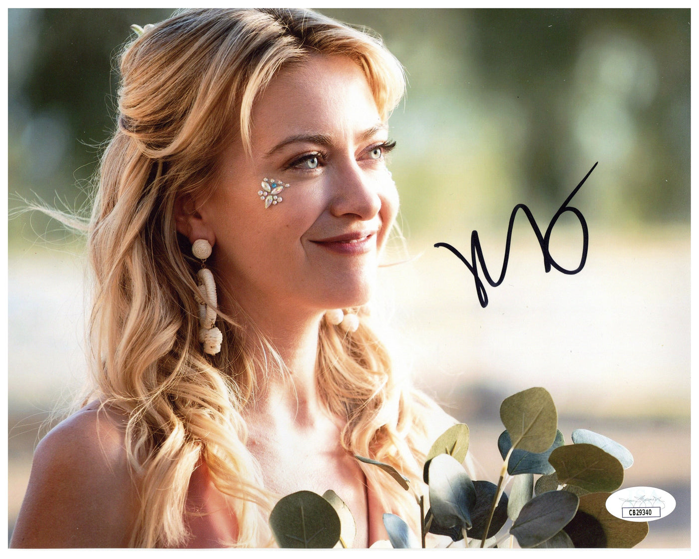 Meredith Hagner Signed 8x10 Photo Palm Springs Autographed JSA COA