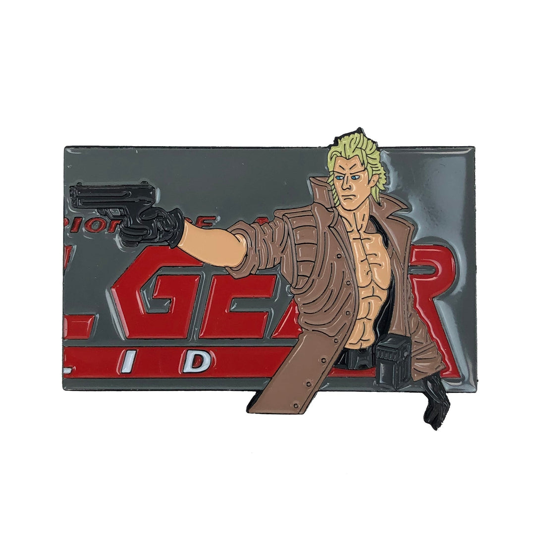 liquid metal gear Metal Gear Solid "Liquid Snake" Enamel Pin