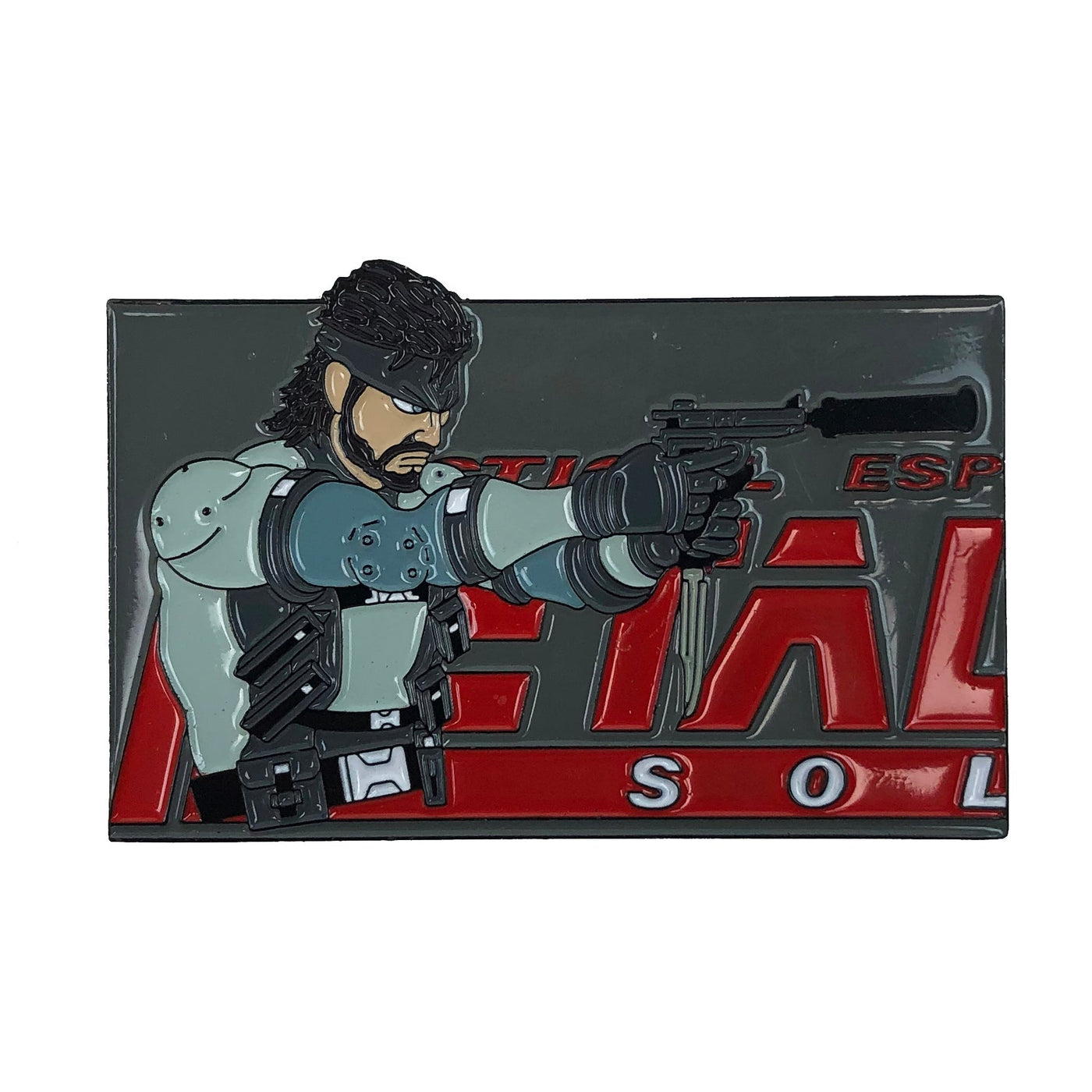 Metal Gear Solid "Solid Snake" Enamel Pin - Limited Release