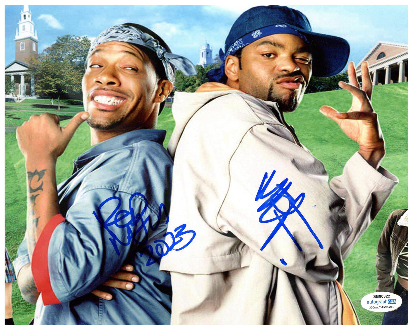 Method Man & Redman Autographed 8x10 Photo Wu Tang Clan Signed AutographCOA