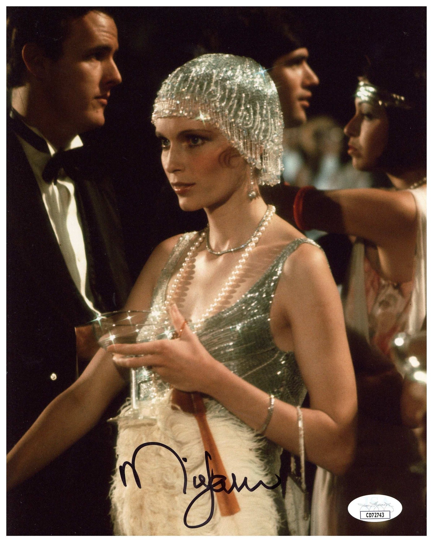 Mia Farrow Signed 8x10 Photo The Great Gatsby Autographed JSA COA