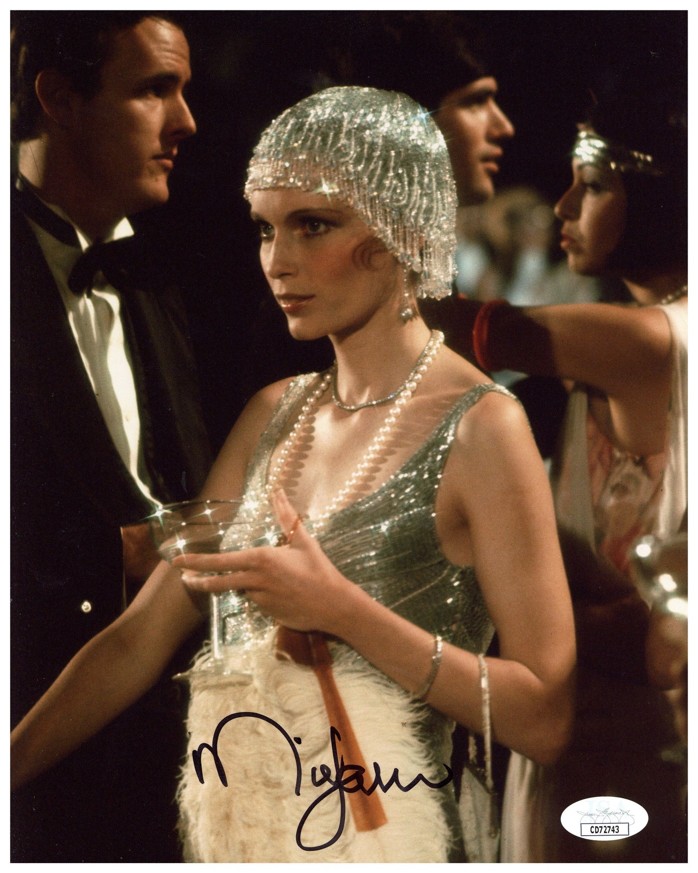 Mia Farrow Signed 8x10 Photo The Great Gatsby Autographed JSA COA