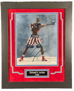 Image of Michael B. Jordan Signed Custom Framed 8x10 Photo Creed Autographed JSA COA