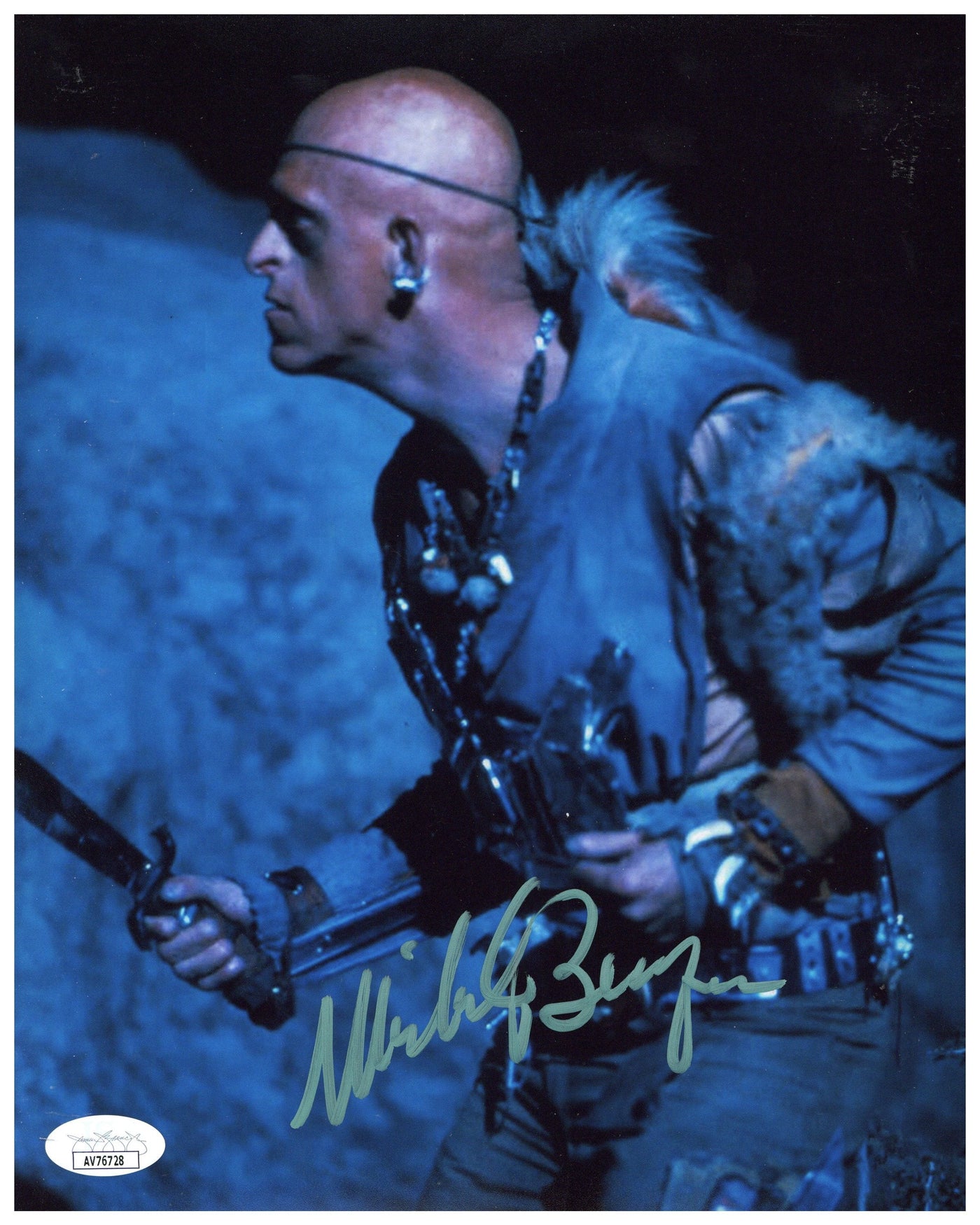 Michael Berryman Signed 8x10 Photo The Hills Have Eyes Autographed JSA COA