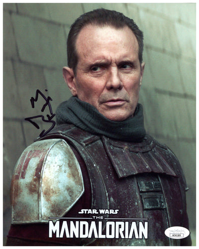 Michael Biehn Signed 8x10 Photo Star Wars The Mandalorian Autographed JSA COA #4