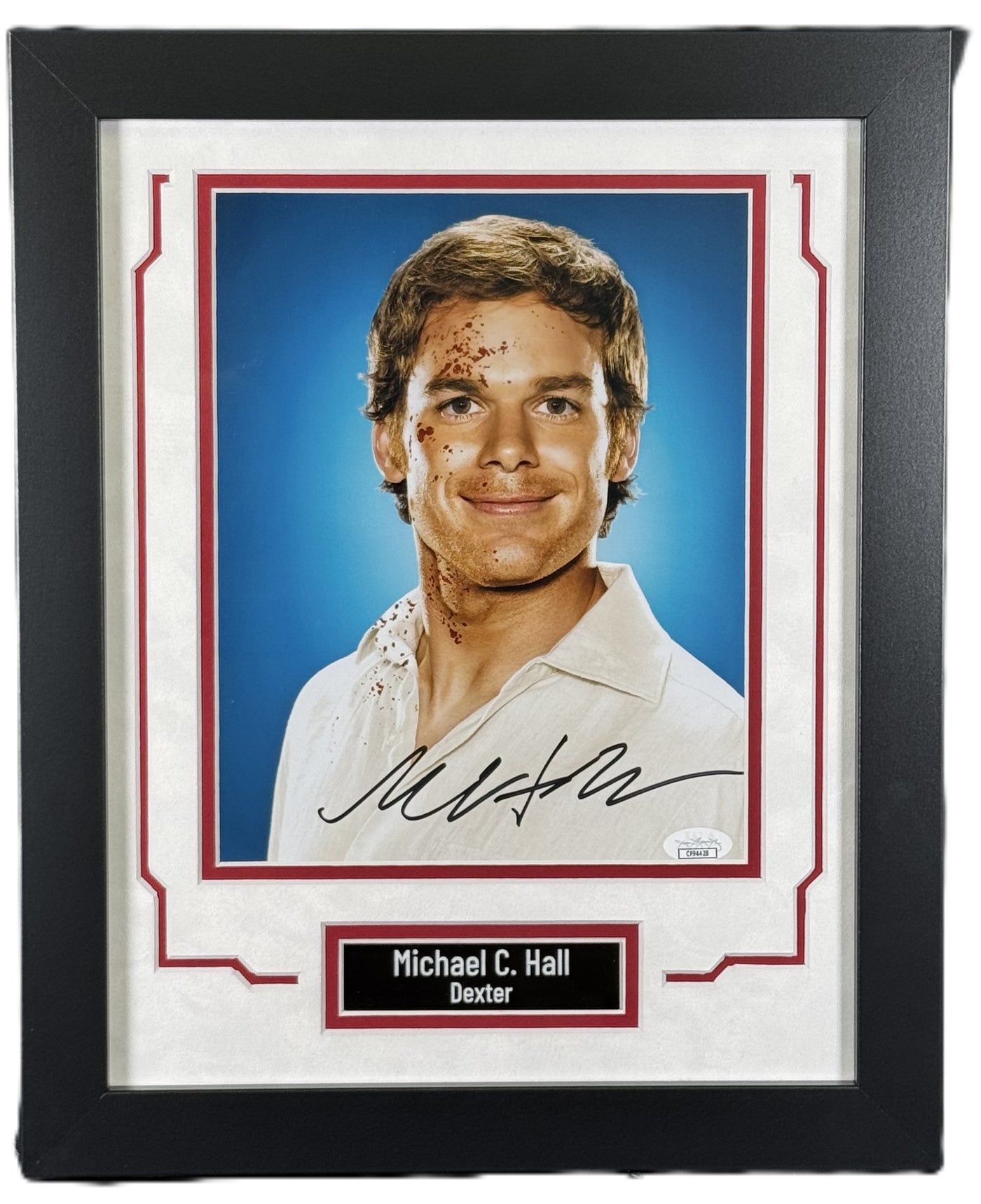 Michael C Hall Signed Custom Framed 8x10 Photo Dexter Morgan Autographed JSA COA