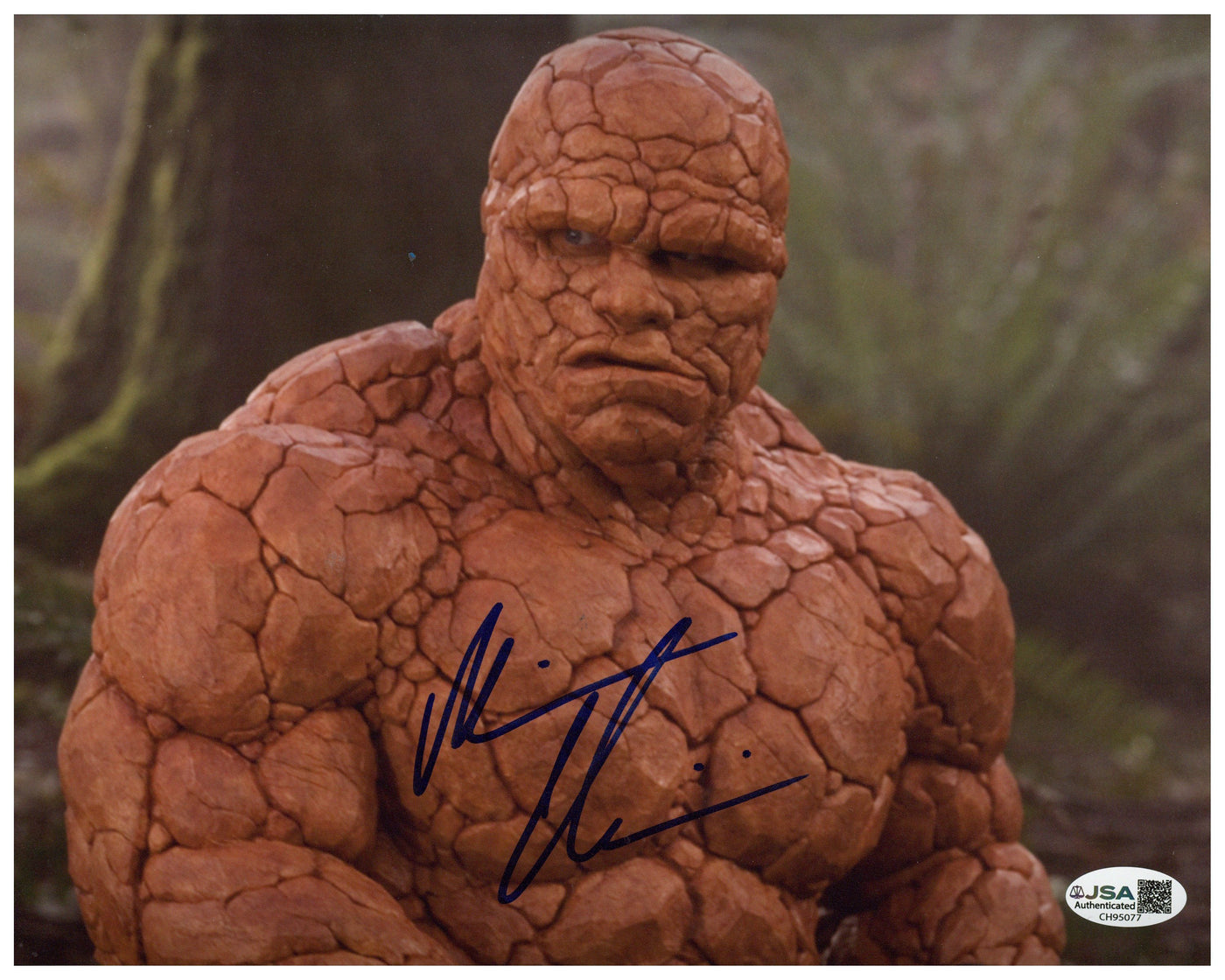 Michael Chiklis Signed 8x10 Photo Fantastic Four The Thing Autographed JSA COA 5