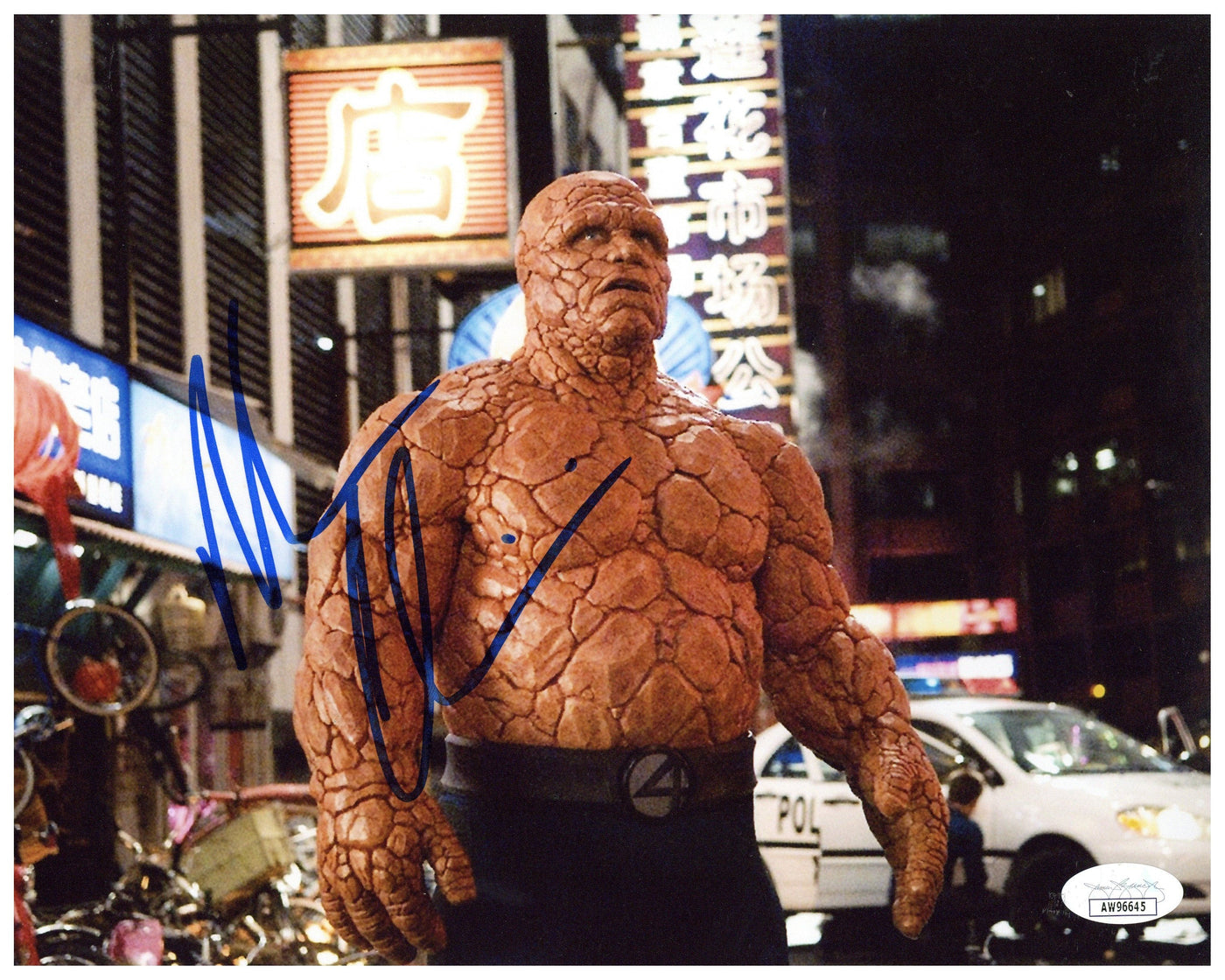 Michael Chiklis Signed 8x10 Photo Fantastic Four The Thing Autographed JSA COA