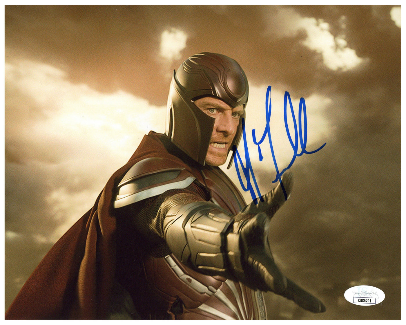 Michael Fassbender Signed 8x10 Photo X-Men First Class Autographed JSA COA