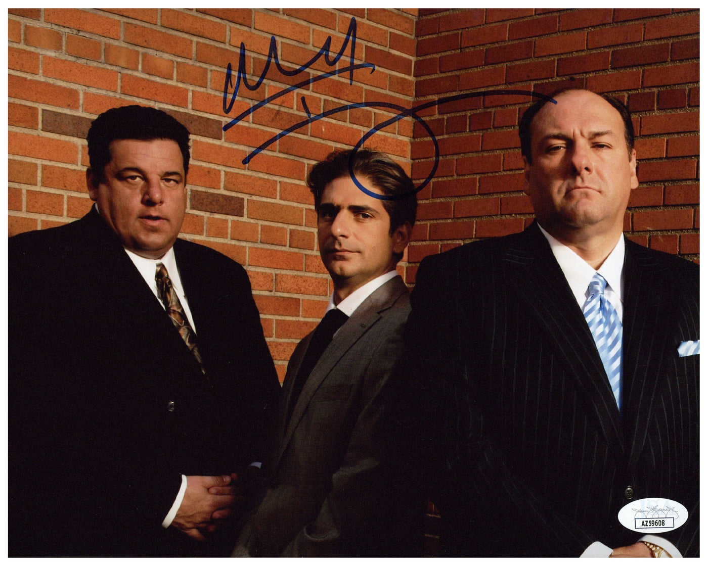 Michael Imperioli Autographed 8x10 Photo The Sopranos Christopher Signed JSA COA 3