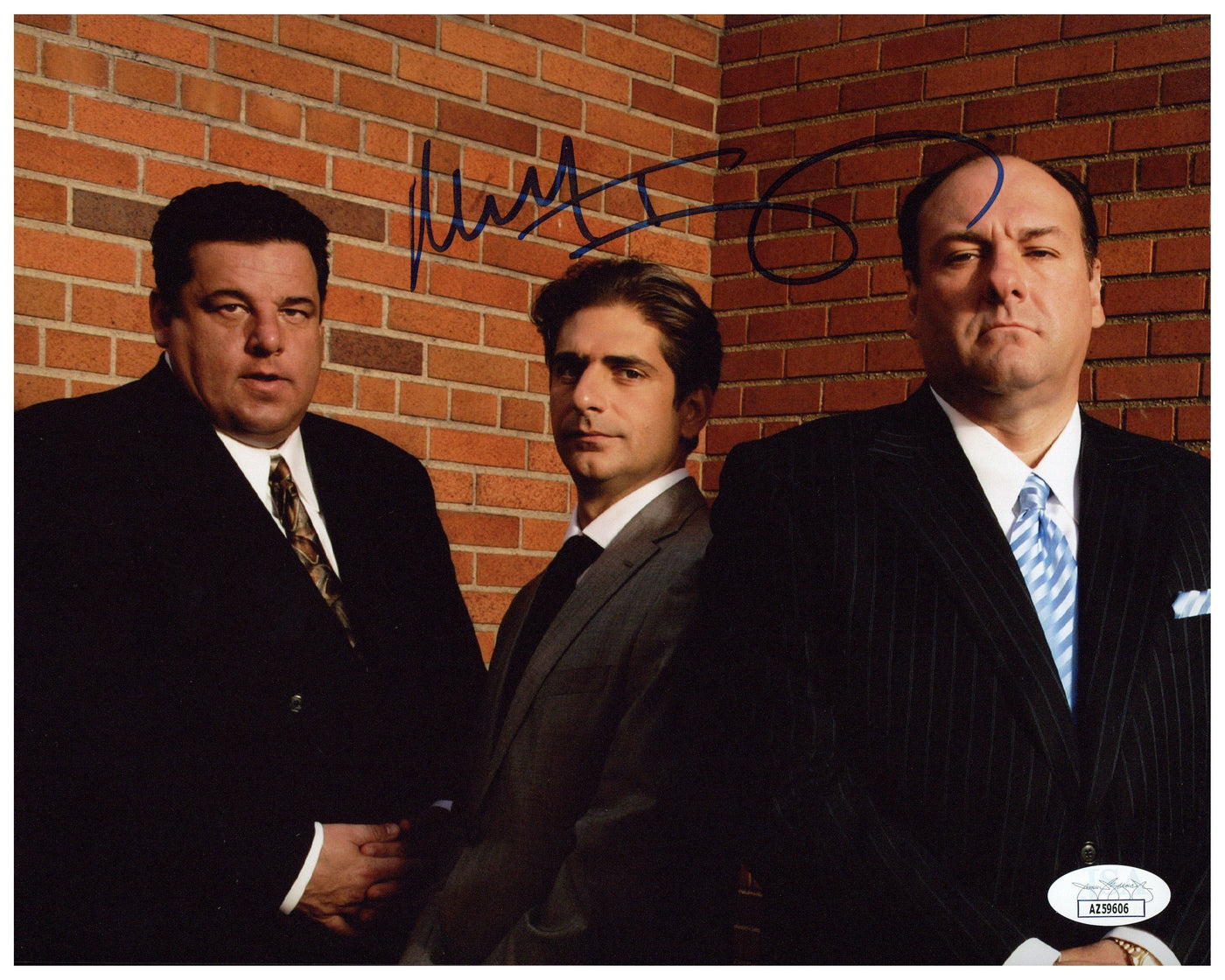 Michael Imperioli Autographed 8x10 Photo The Sopranos Christopher Signed JSA COA 3