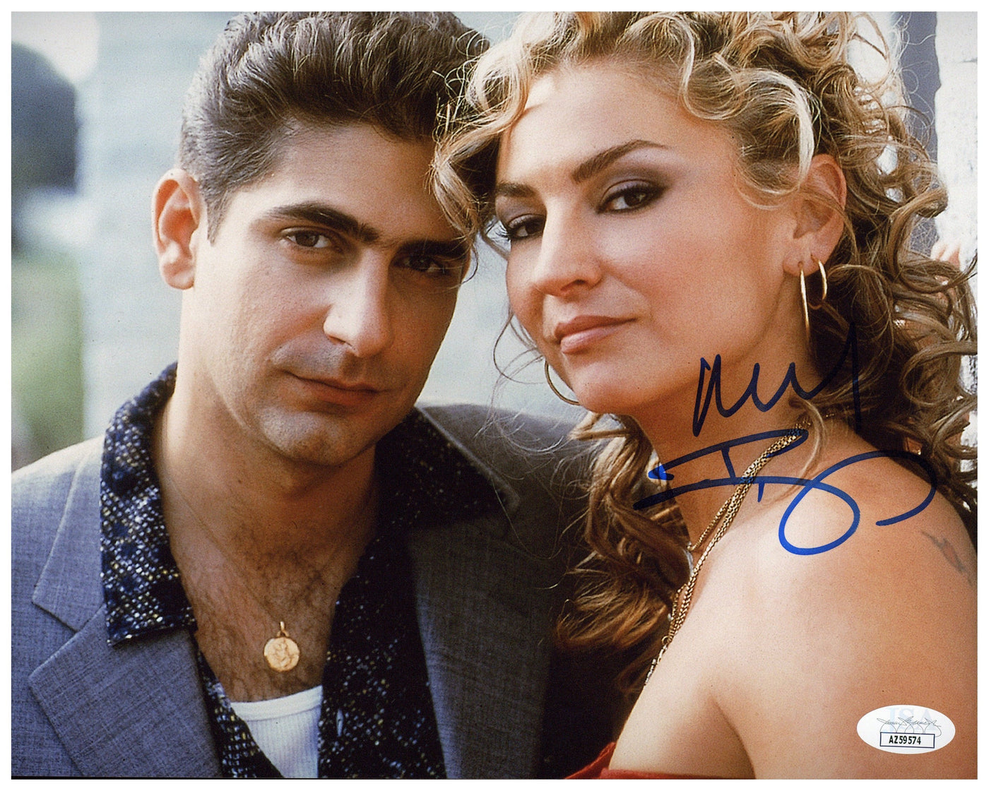 Michael Imperioli Autographed 8x10 Photo The Sopranos Christopher Signed JSA COA