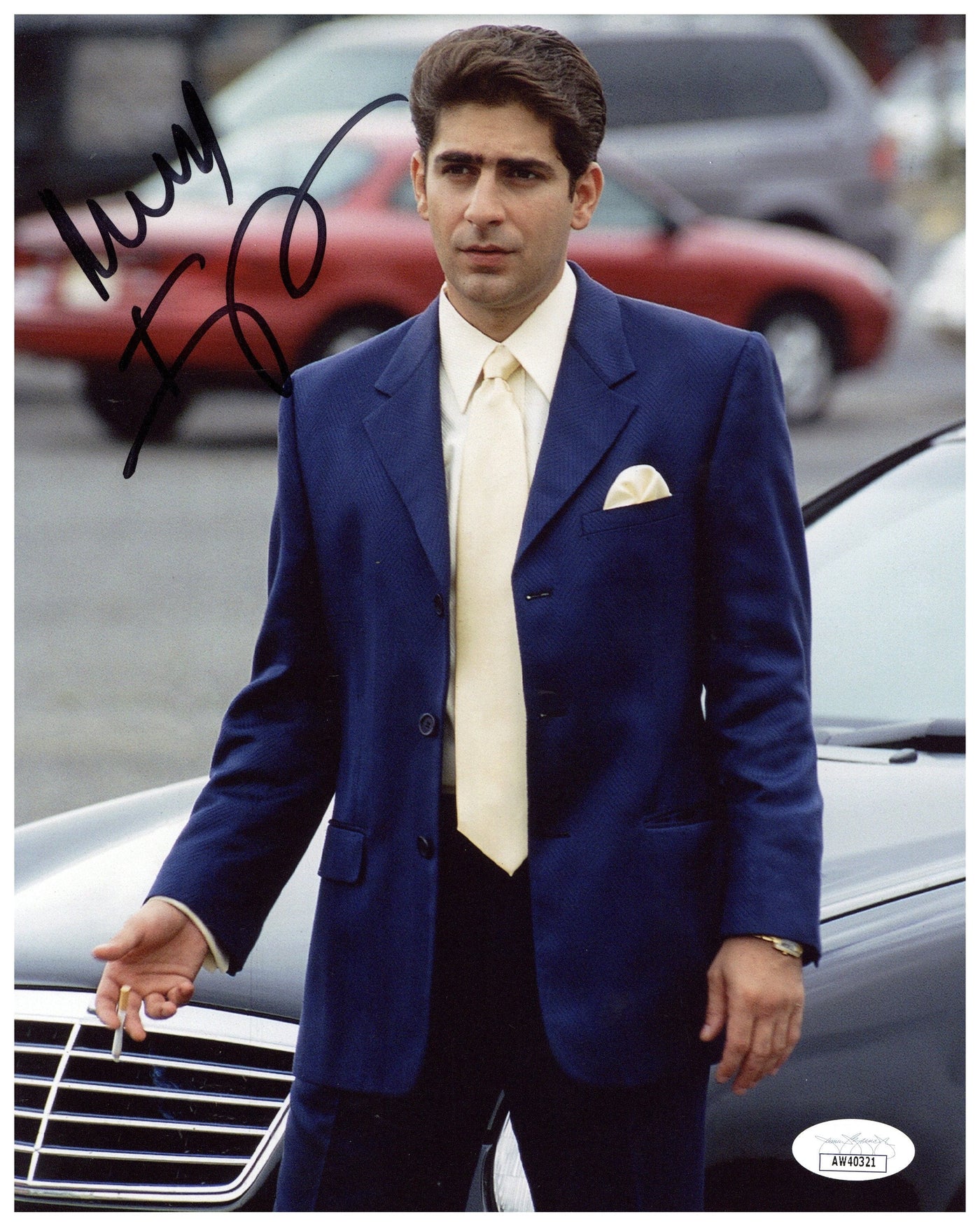 Michael Imperioli Signed 8x10 Photo The Sopranos Christopher Autographed JSA COA 1