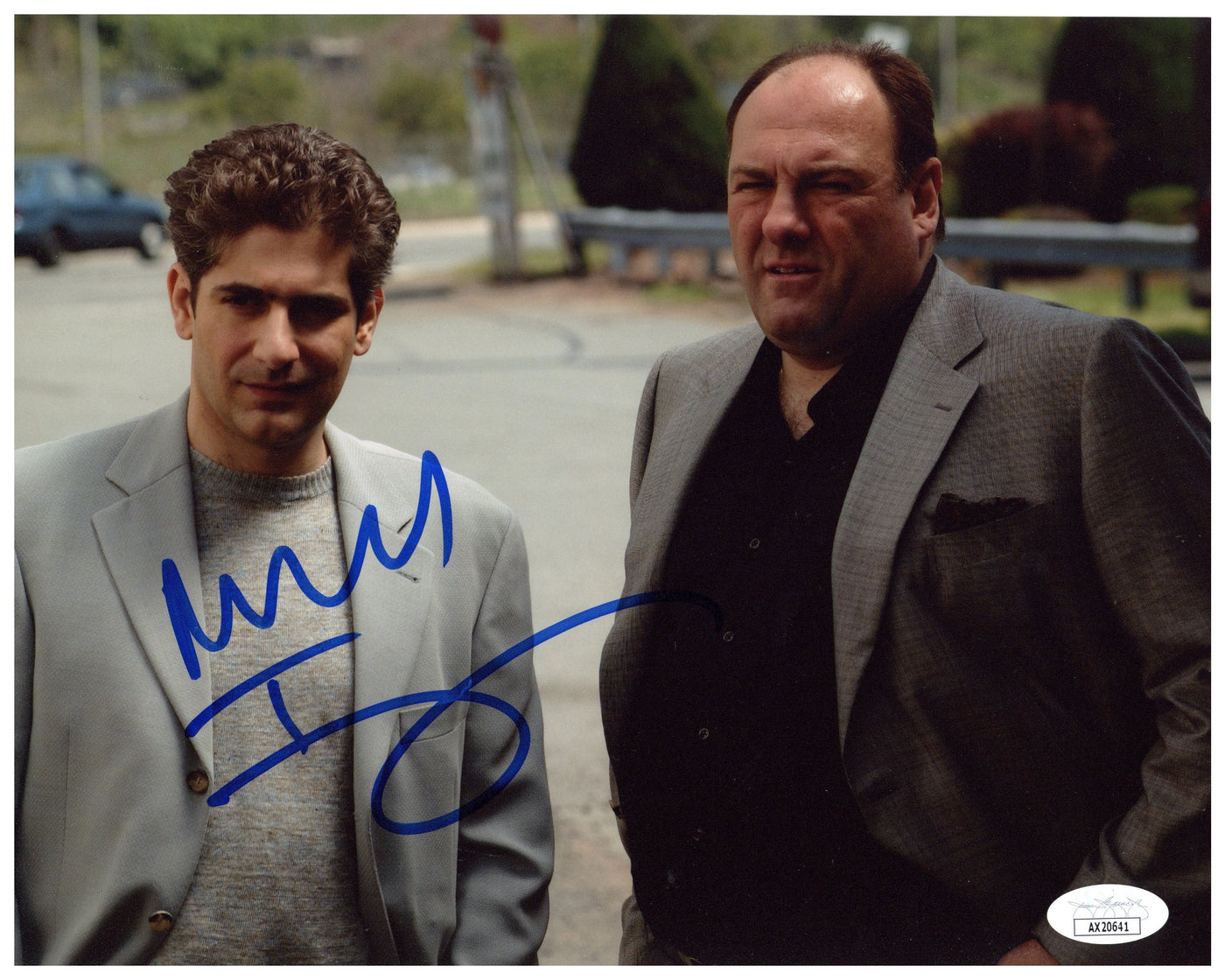 Michael Imperioli Signed 8x10 Photo The Sopranos Christopher Autographed JSA COA #3