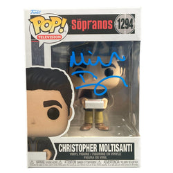 Image of Michael Imperioli Signed Funko POP The Sopranos Christopher Moltisanti Auto JSA COA